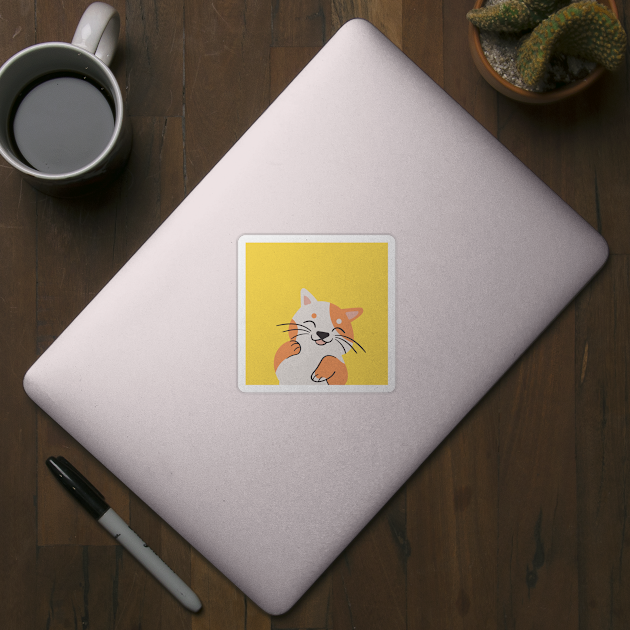 Happy Cat by Moshi Moshi Designs